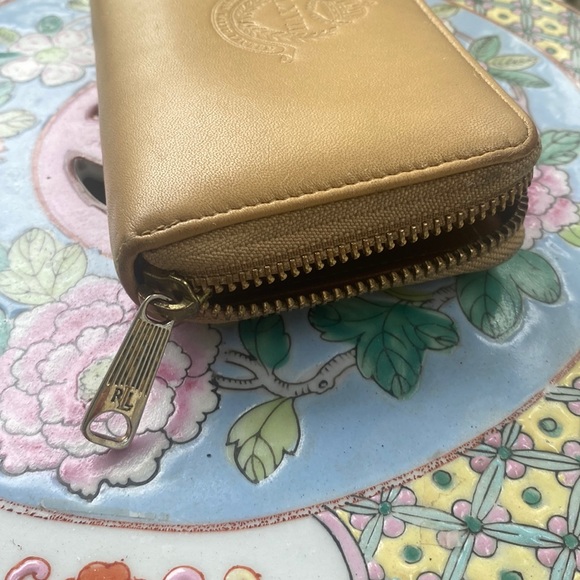 Ralph Lauren Vintage Tan Leather Wallet - Picture 6 of 13